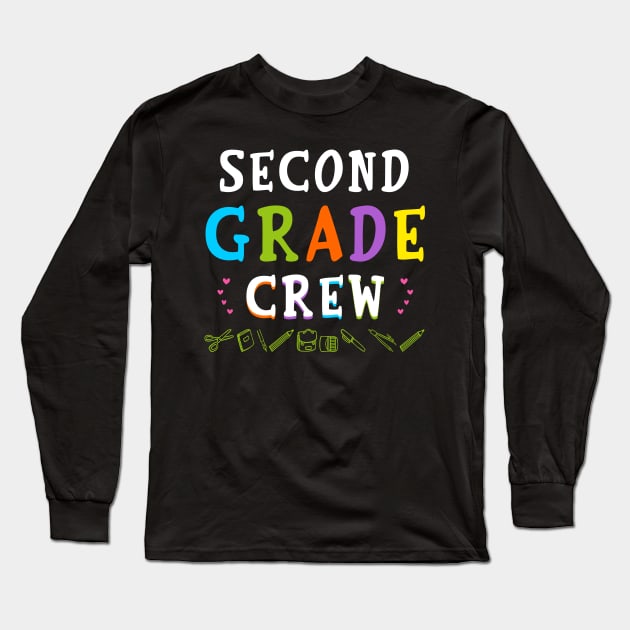 Second Grade crew Long Sleeve T-Shirt by foxredb